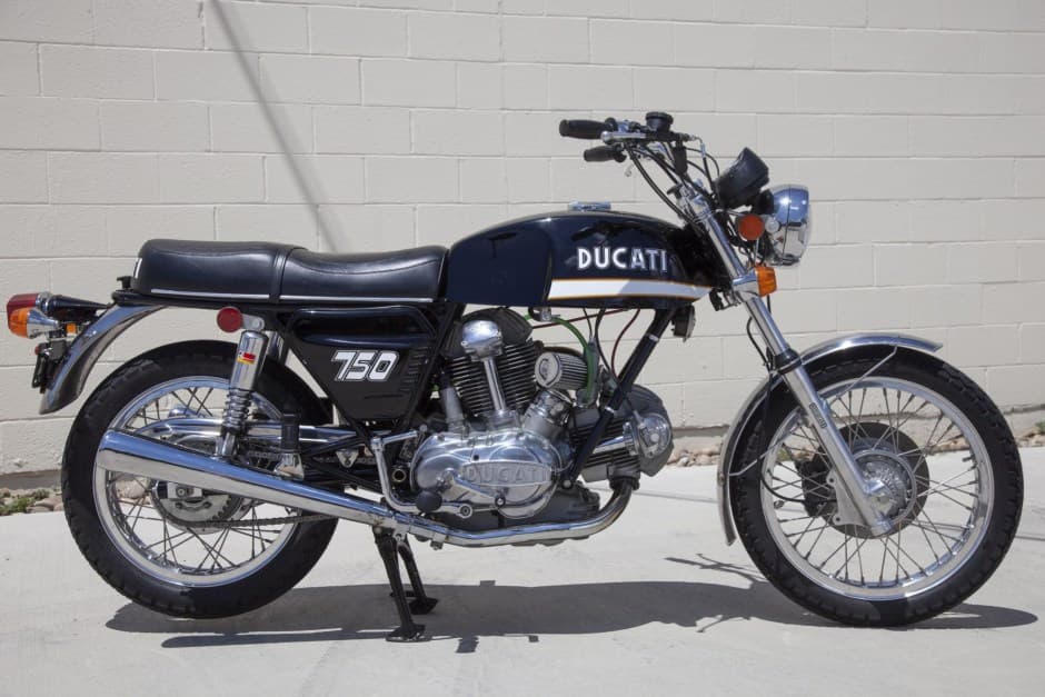 1972 Ducati 750GT sold for $19,500