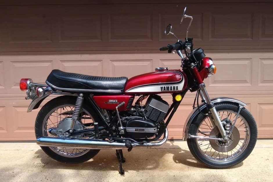 1973 Yamaha RD sold for $5,650