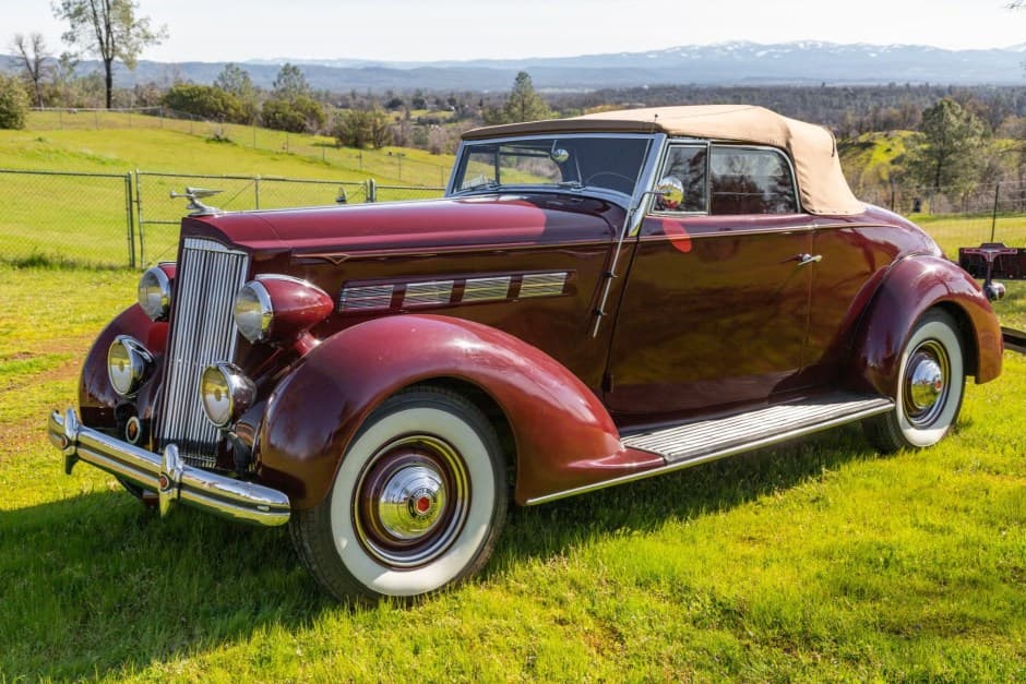 1937 Packard Eight sold for $60,120