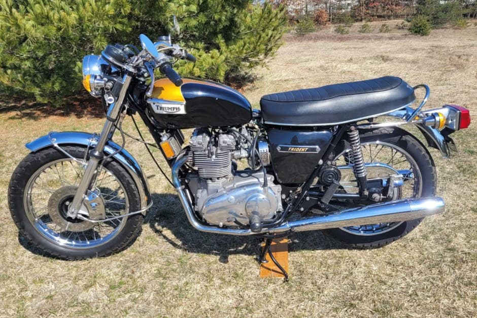 1974 Triumph Trident sold for $6,225