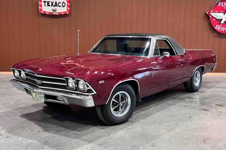 1969 Chevrolet El Camino sold for $172,500