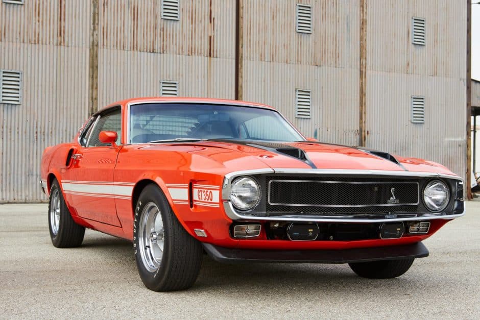 1970 Shelby Mustang GT350 & GT500 sold for $85,500