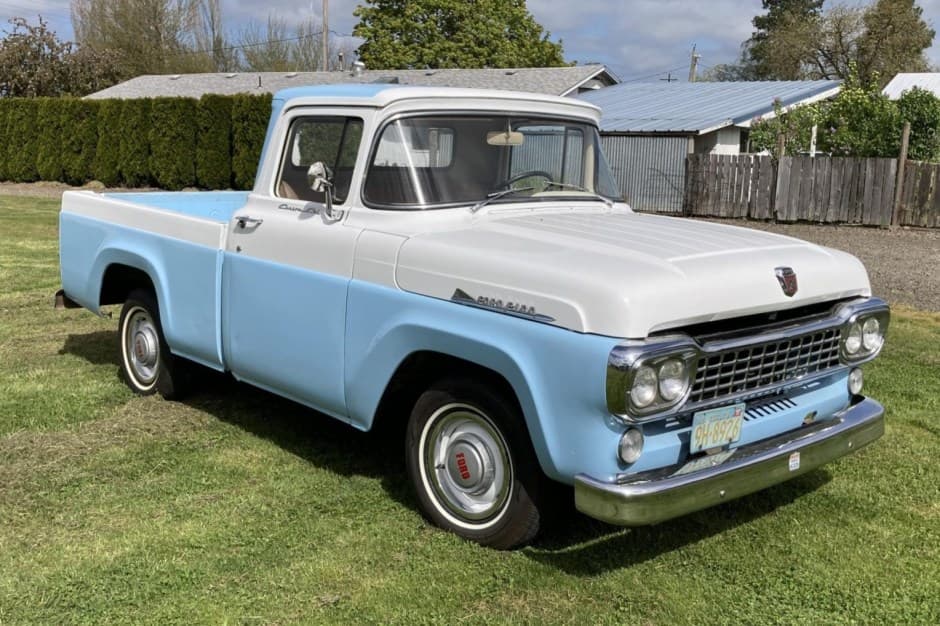 1958 Ford F-Series 1957-1960 sold for $16,500