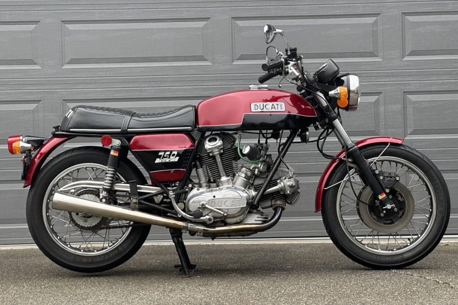 1974 Ducati 750GT sold for $15,250