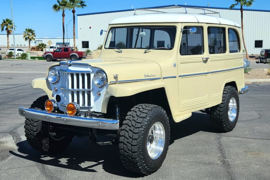 1958 Willys Jeep Wagon sold for $28,000