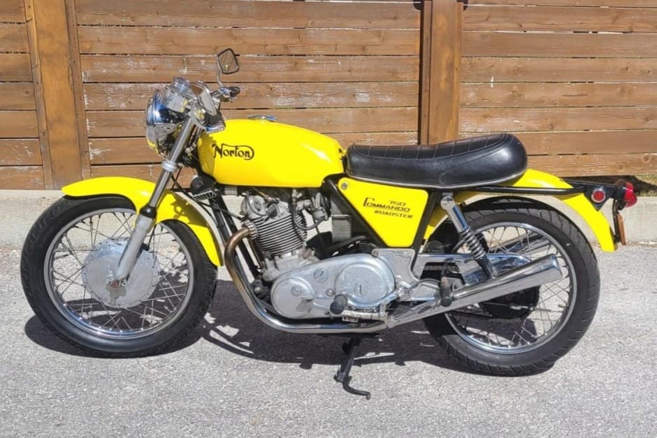 1970 Norton Commando sold for $6,525