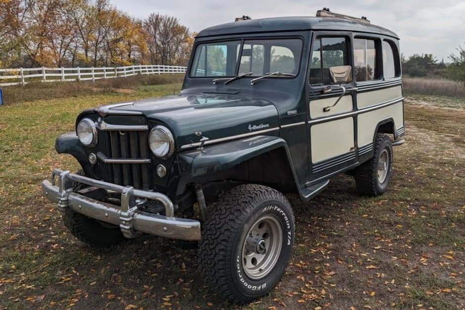 1957 Willys Jeep Wagon sold for $14,750