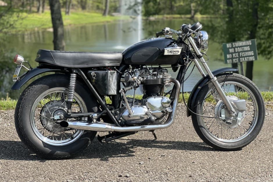 1971 Triumph Bonneville T120 sold for $4,100