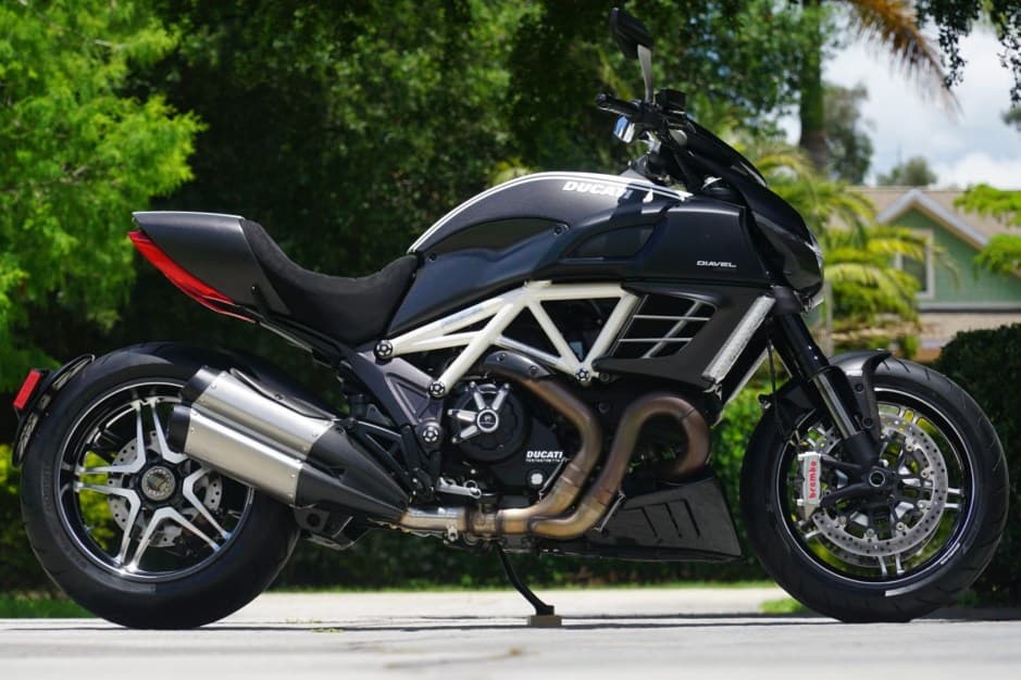 2013 Ducati Diavel sold for $24,000