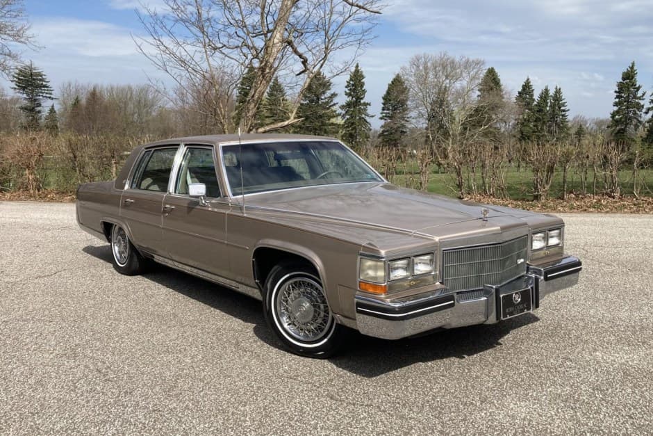 1985 Cadillac Brougham sold for $9,500