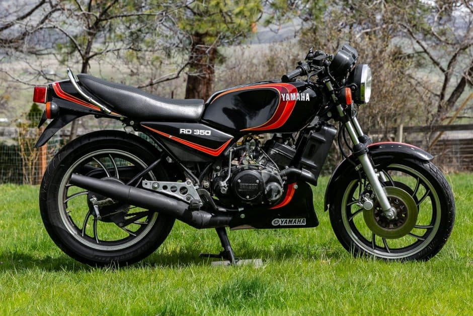 1982 Yamaha RD sold for $6,400