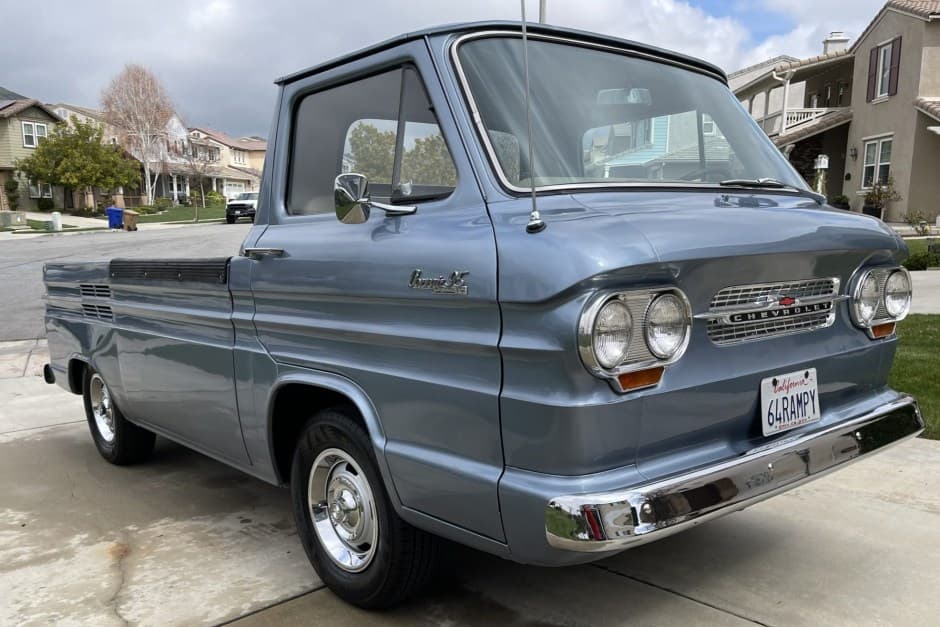 1964 Chevrolet Corvair Rampside and Loadside Pickup sold for $19,250