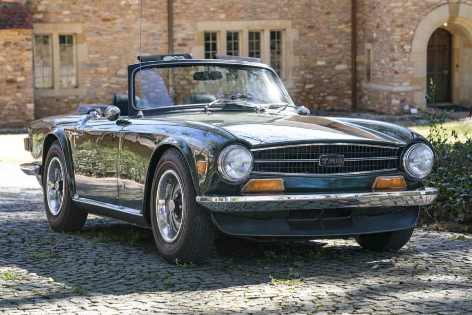 1972 Triumph TR6 sold for $27,000