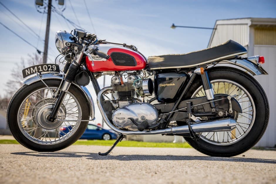 1973 Triumph Daytona sold for $7,700