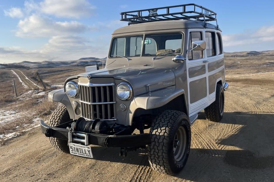 1951 Willys Jeep Wagon sold for $24,000