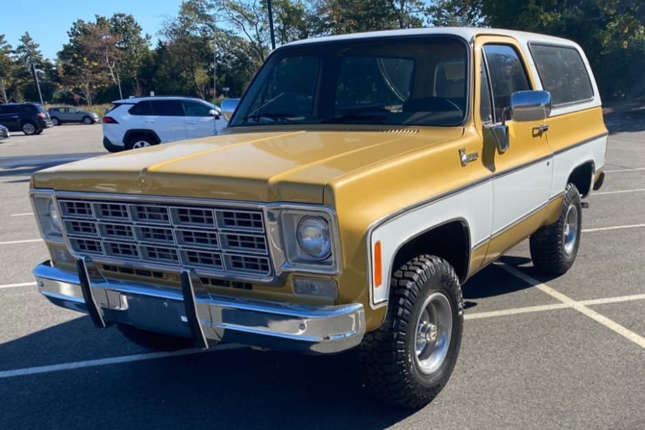 1976 Chevrolet K5 Blazer 1973-1991 sold for $24,500