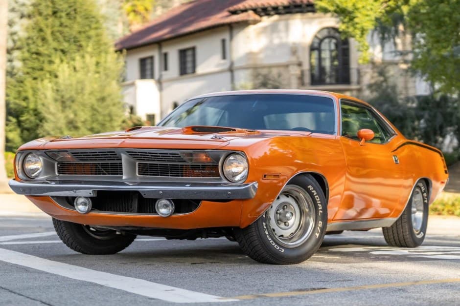 1970 Plymouth Barracuda sold for $35,250