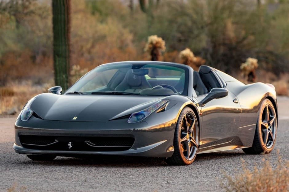 2012 Ferrari 458 sold for $267,000