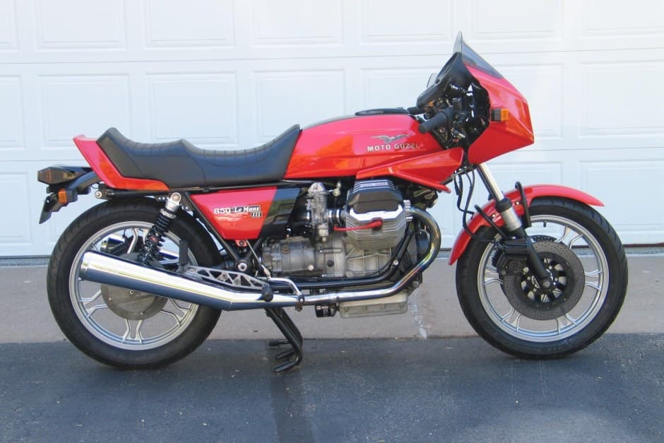1984 Moto Guzzi Le Mans sold for $9,600