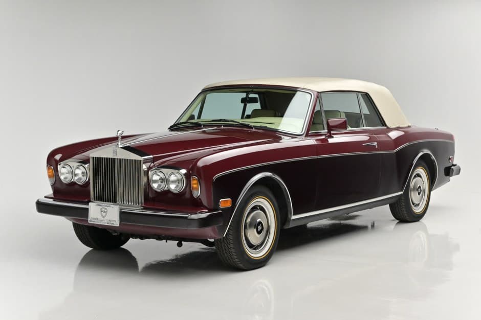 1986 Rolls-Royce Corniche sold for $65,000