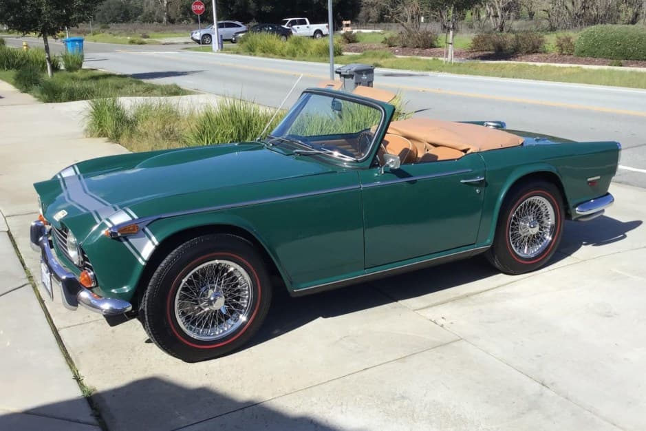 1968 Triumph TR5 & TR250 sold for $35,000