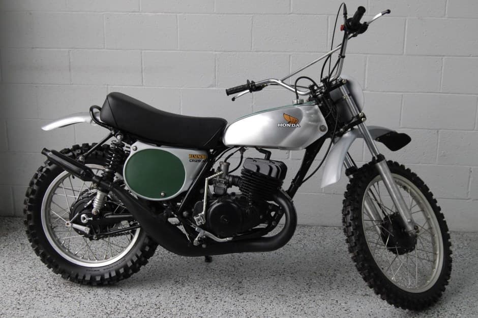 1974 Honda Elsinore sold for $6,800