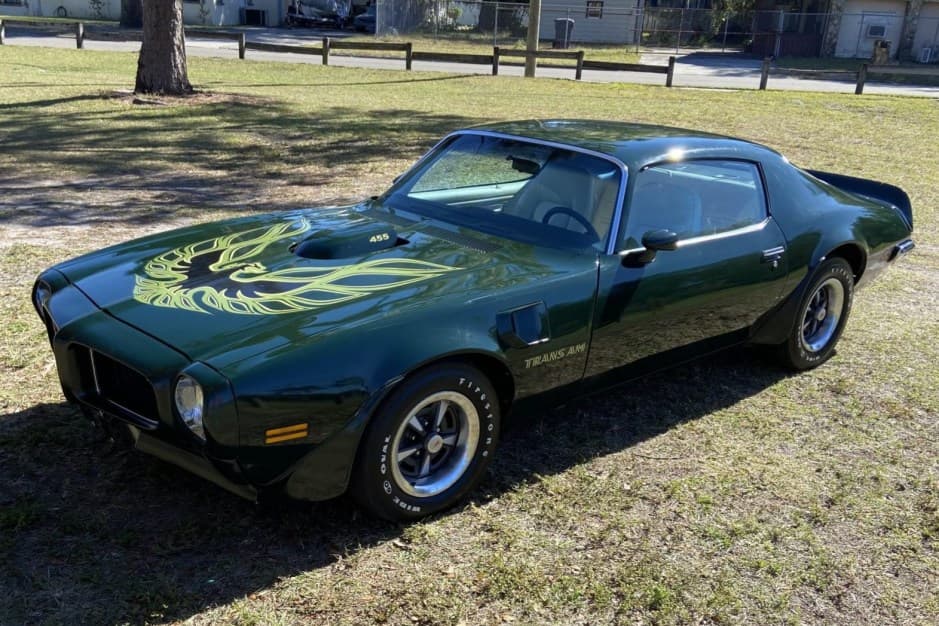 1973 Pontiac Firebird (1970-1981) sold for $70,200