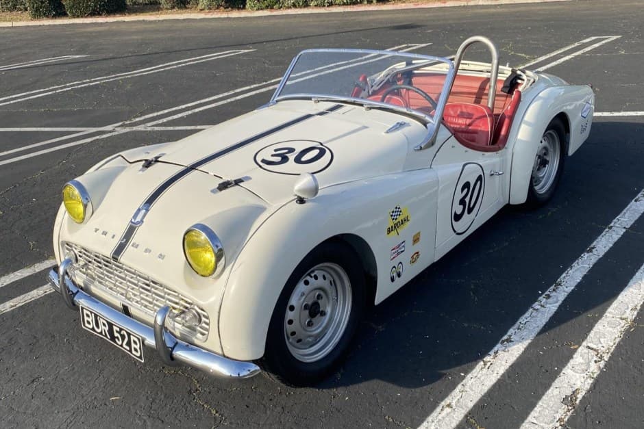 1960 Triumph TR3 sold for $12,850