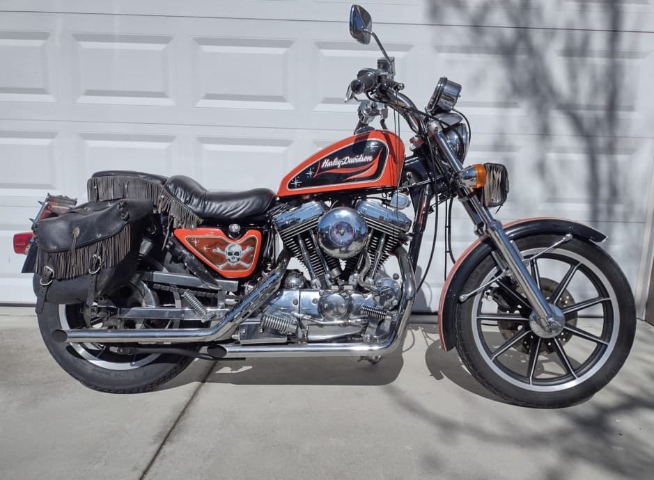 1987 Harley-Davidson Sportster sold for $3,400