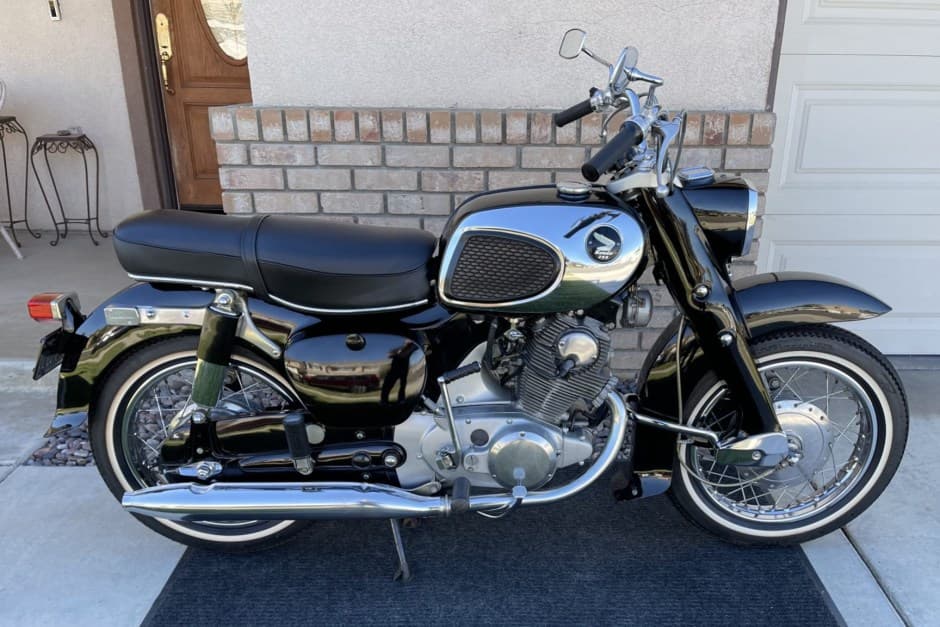 1964 Honda Dream, CB77 Super Hawk, & CL77 Scrambler sold for $7,600