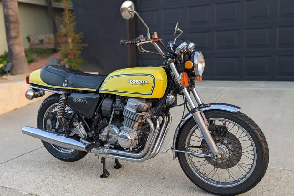 1976 Honda Super Sport: CB750F, CB900F, & CB1100F sold for $5,076