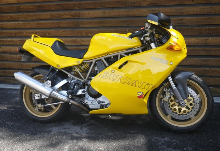 1997 Ducati 750, 800, 900, & 1000 Supersport (1988-2007) sold for $6,000