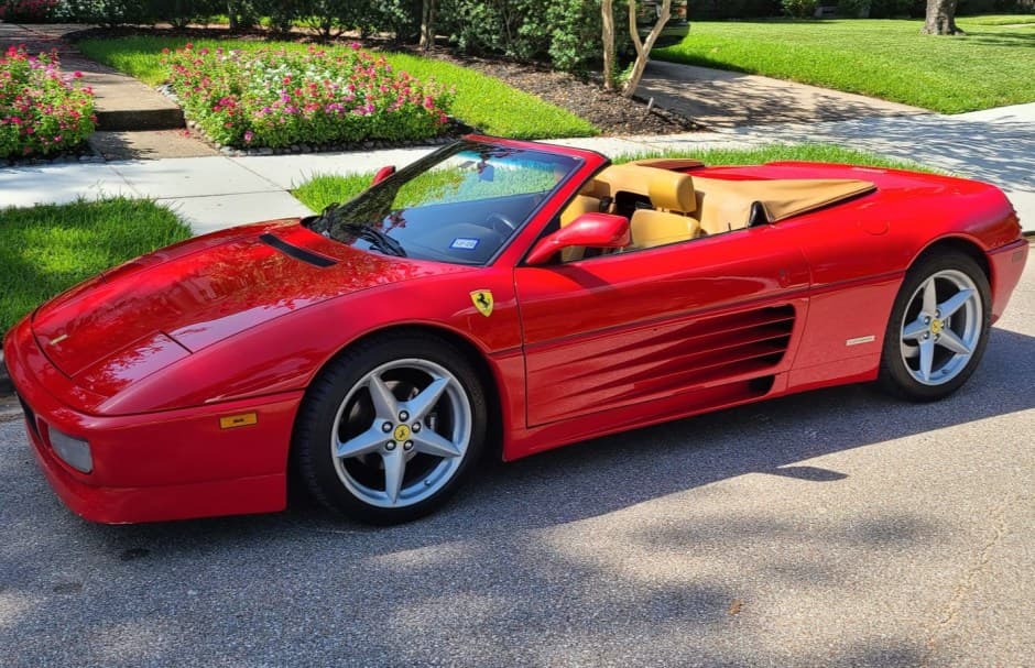 1995 Ferrari 348 sold for $52,500