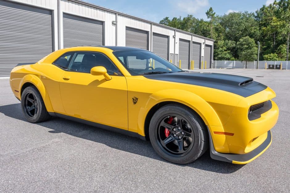 2018 Dodge Challenger SRT Demon & Super Stock sold for $145,000