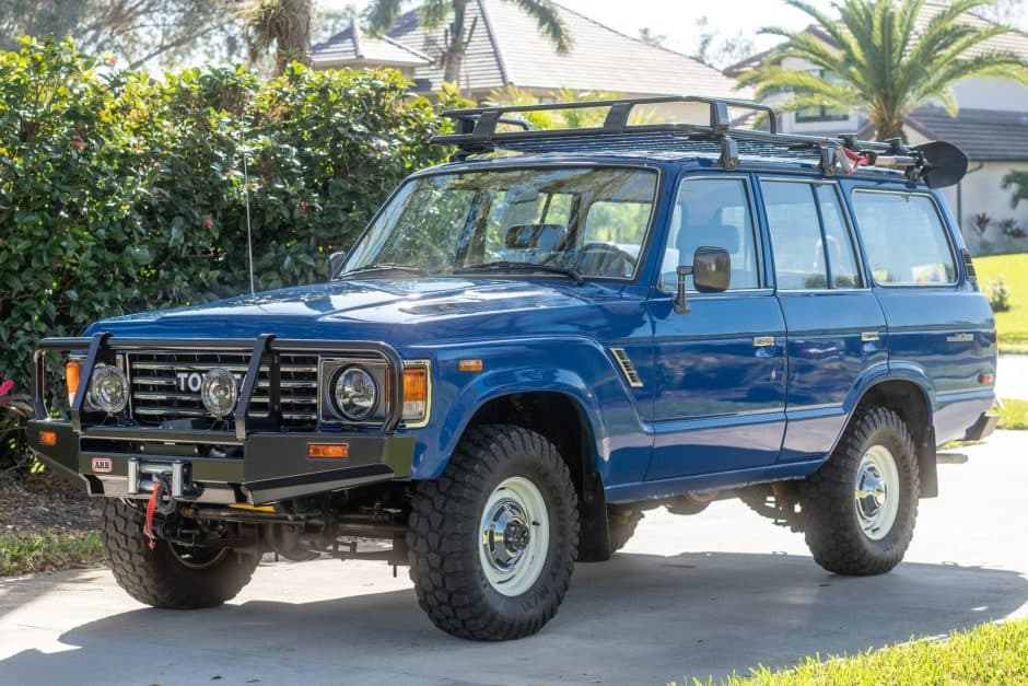 1985 Toyota Land Cruiser 60-Series sold for $30,000