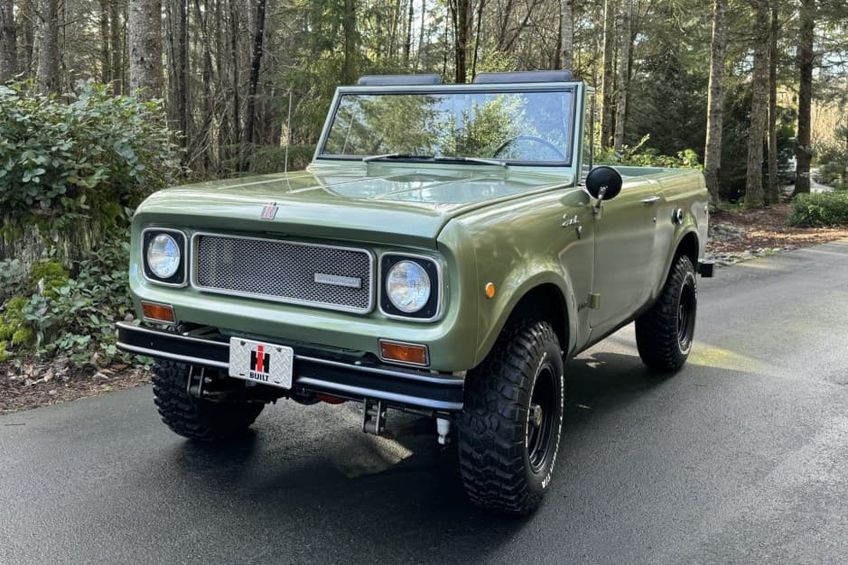 1969 International Harvester Scout sold for $43,000