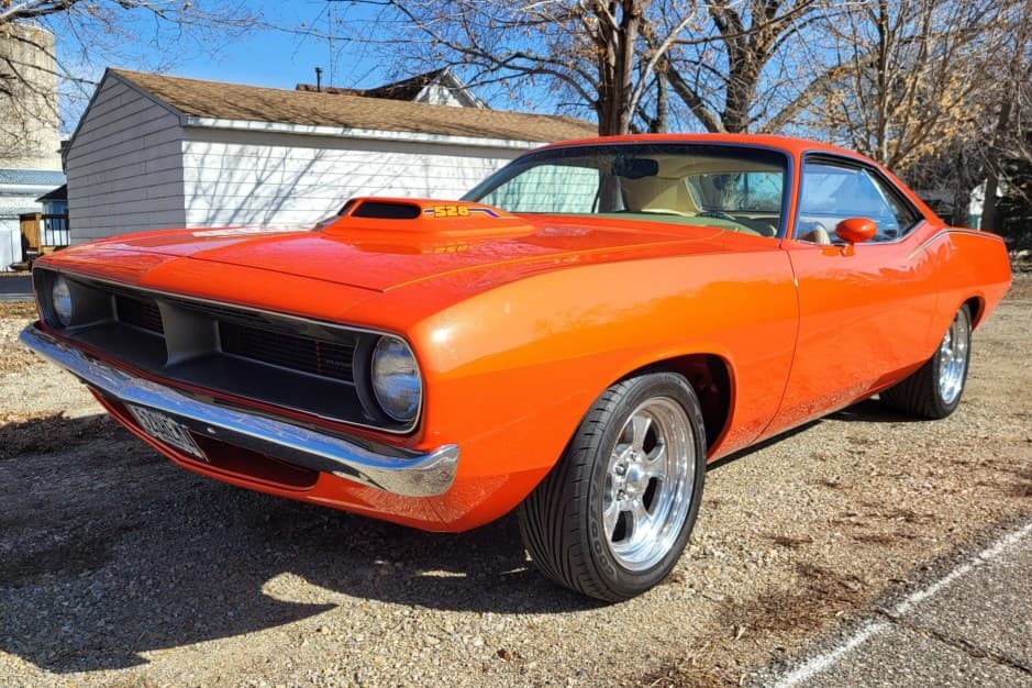 1970 Plymouth Barracuda sold for $85,500