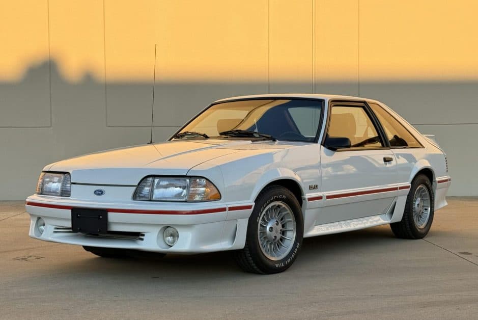 1987 Ford Fox-Body Mustang sold for $26,500