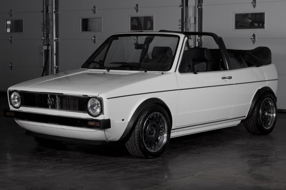 1986 Volkswagen Golf/Rabbit Cabriolet sold for $17,500