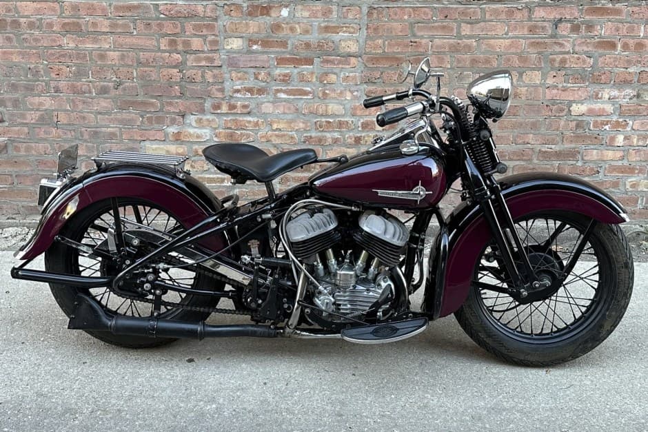 1949 Harley-Davidson 45 Flathead (1929-1975) sold for $16,000