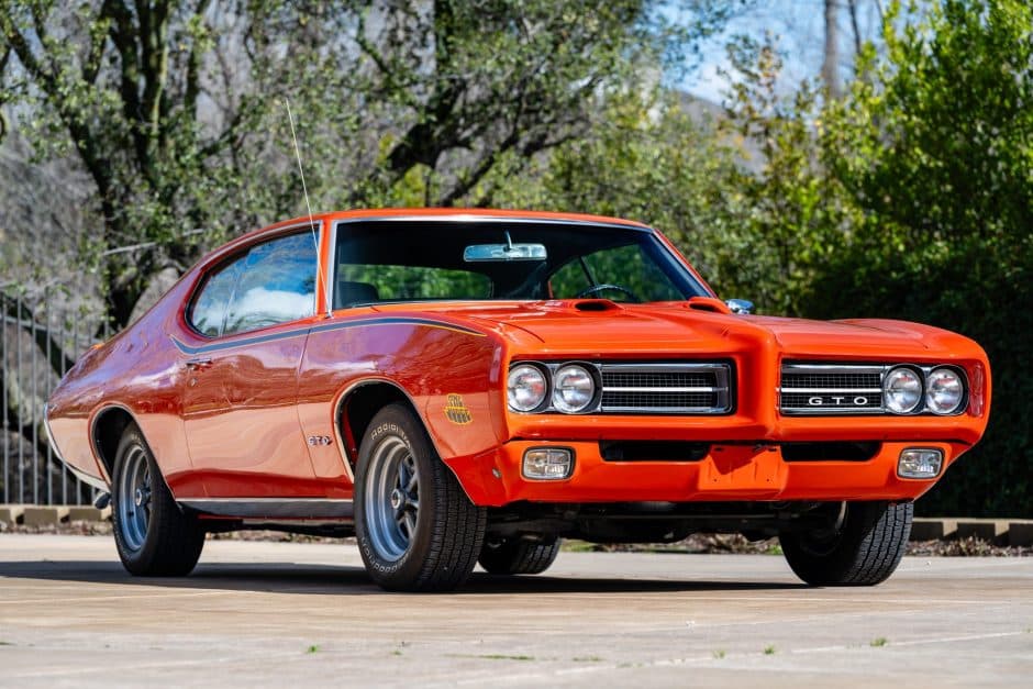 1969 Pontiac GTO sold for $91,669