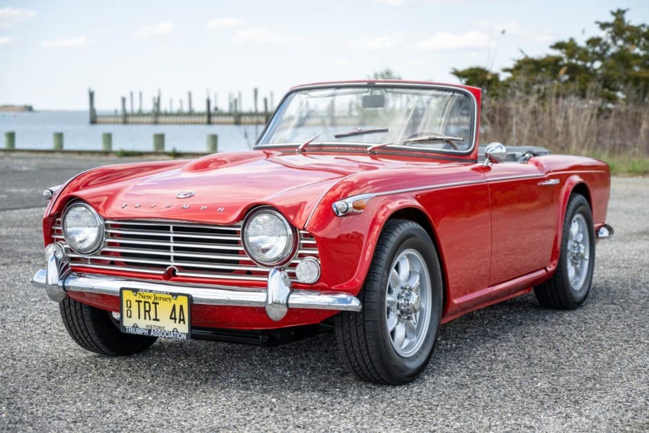 1967 Triumph TR4 sold for $42,500