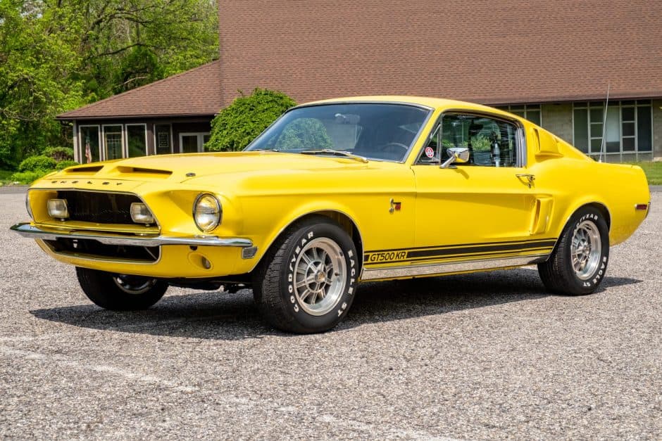 1968 Shelby Mustang GT350 & GT500 sold for $179,000