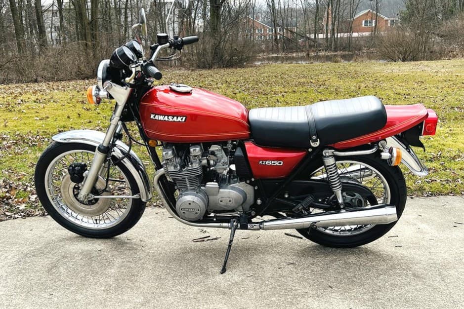 1977 Kawasaki KZ sold for $4,375