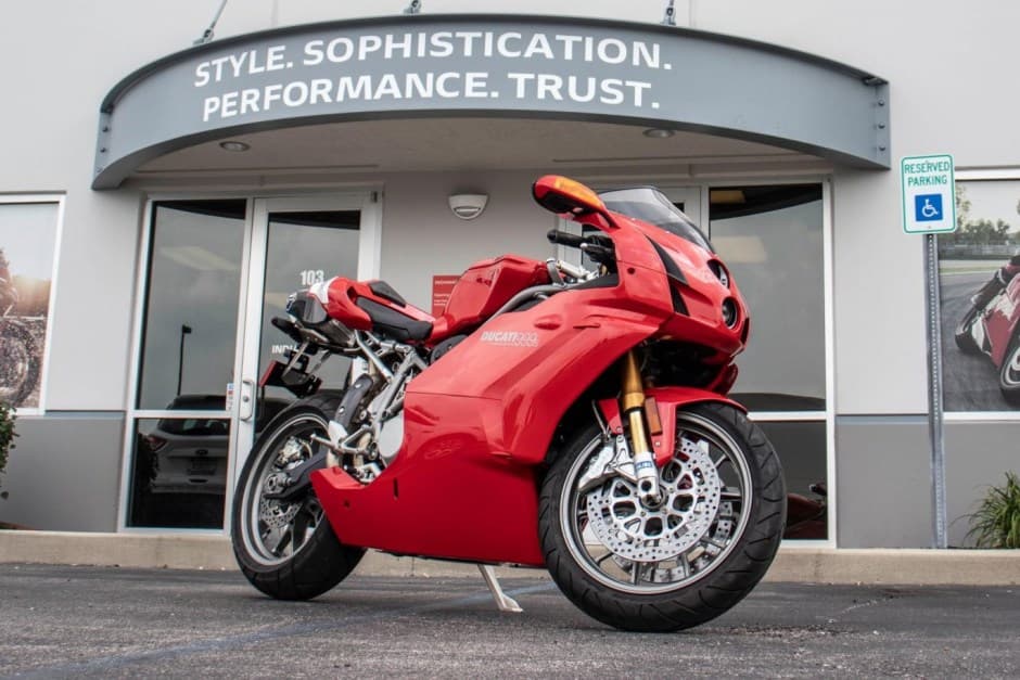 2003 Ducati 999 sold for $16,100