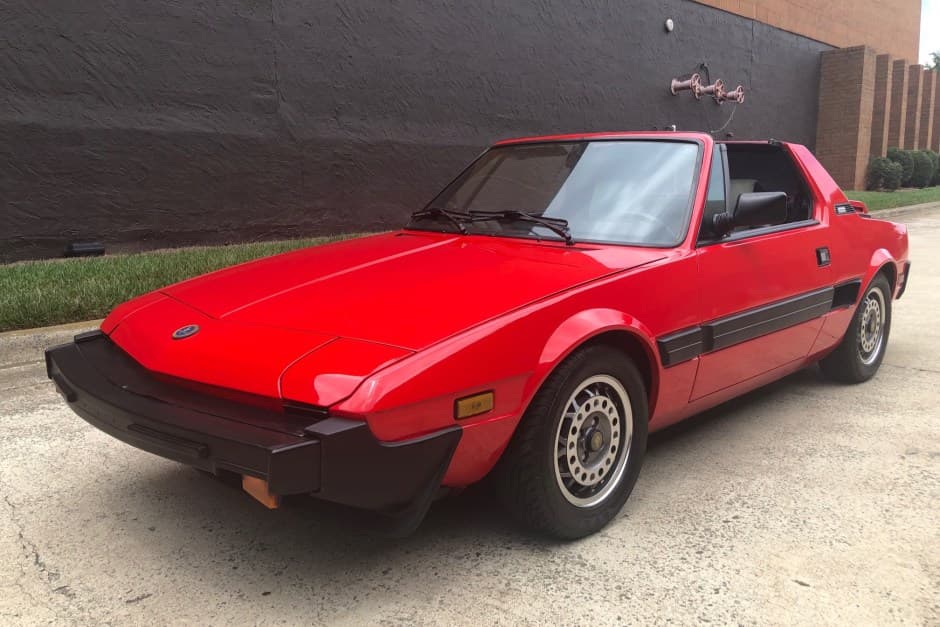 1987 Fiat X1/9 sold for $13,750