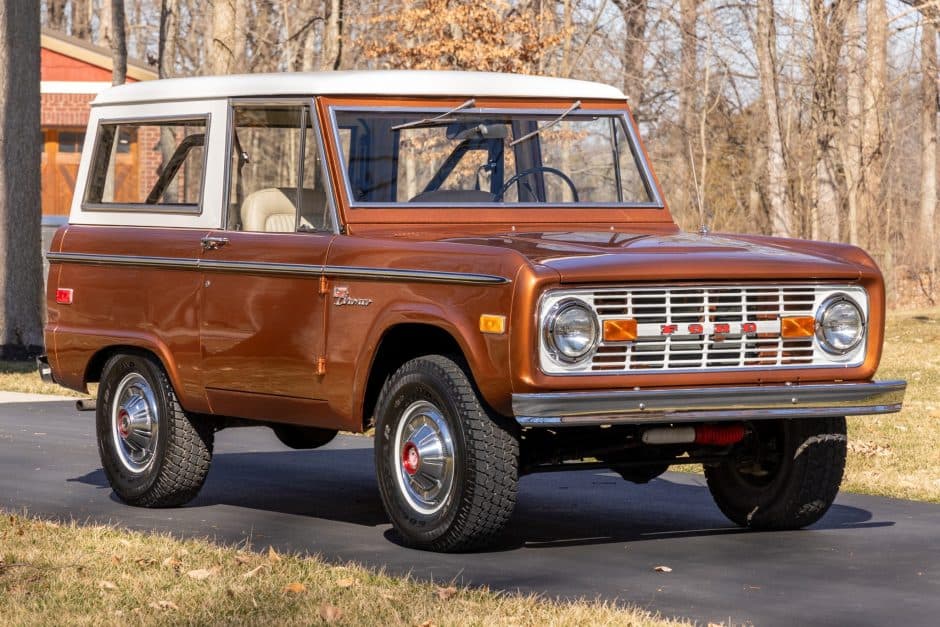 1975 Ford Bronco U13/U14/U15 1966-1977 sold for $57,500