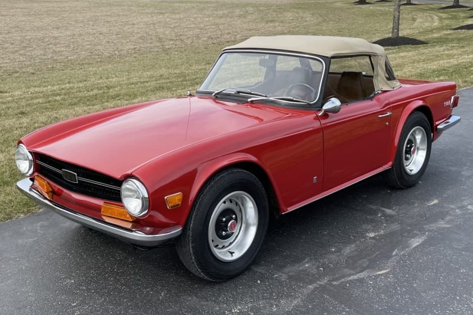1972 Triumph TR6 sold for $23,000