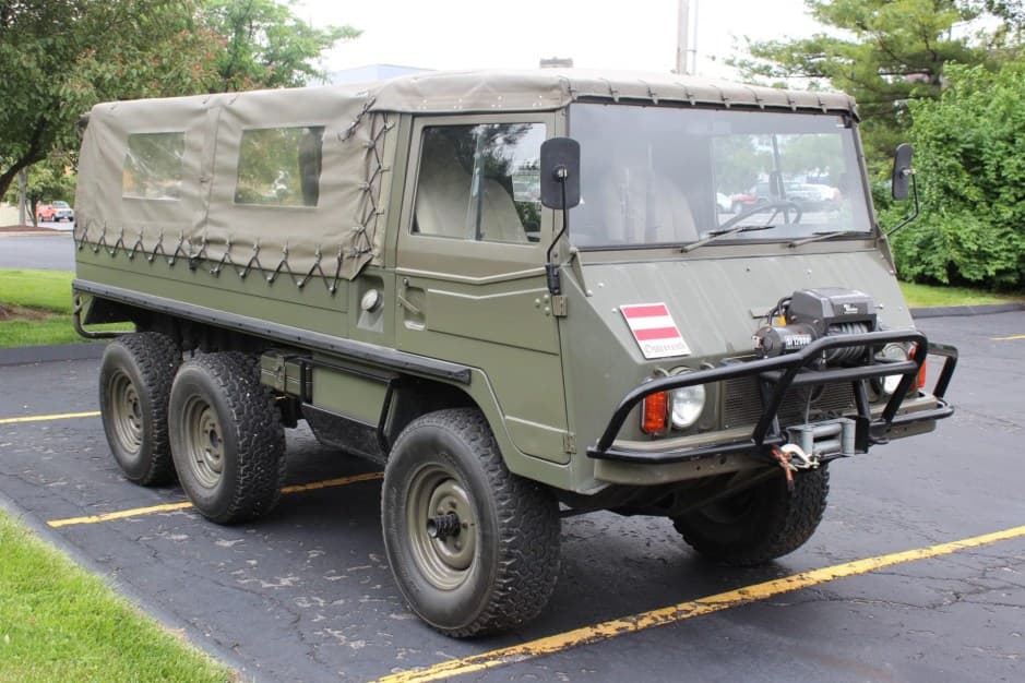 1973 Steyr-Puch Pinzgauer sold for $37,000