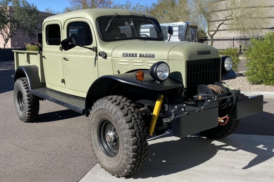 1949 Dodge Power Wagon sold for $142,000